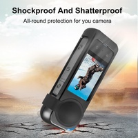 Metal Protective Cage for Insta360 X3 with Silicone Lens Cover thumbnail