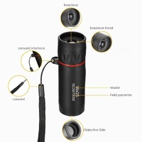Portable Mini Monocular Telescope - 30X25 - Black thumbnail