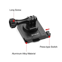 Universal Quick Release Bracket for Action Cameras - Aluminum thumbnail