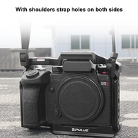 Panasonic Lumix S5 Ii Metal Camera Cage Stabilizer - Black thumbnail