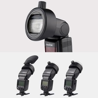 Round Flash Adapter For Tt685 / V860Ii / V350 / Tt600 - Black thumbnail