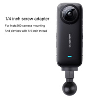 Universal 25mm Ball Head Adapter for 1 / 4 Screws thumbnail
