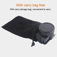 Aluminum Protective Cage with Insurance Frame and 52mm Uv Lens for Gopro Hero7 / 6 / 5 - Black thumbnail