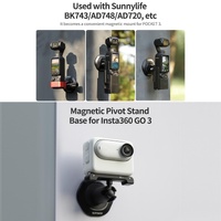 Metal Magnetic Base with 1 / 4 Adapter and Pivot Stand thumbnail