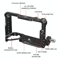 Sony A7Cm2 / 7C Ii / 7Cr Metal Camera Cage Stabilizer - Black thumbnail