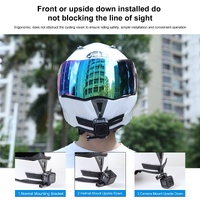 Motorcycle Helmet Chin Mount for Bending Action Camera thumbnail