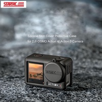 Shockproof Silicone Case with Lens Cap and Strap for Dji Action Camera thumbnail