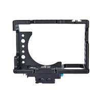 Video Camera Cage Stabilizer For Sony A7K / A72 / A73 / A7S2 / A7R3 / A7R2 / A7X Black thumbnail