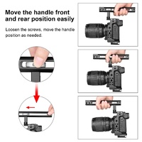 Filmmaking Rig With Handle For Nikon Z6 / Z7 - Black Cage thumbnail