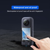 2-pack Tempered Glass Film for Insta360 X3 - Curved Hd thumbnail