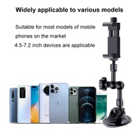 Articulating Magic Arm with Phone Clamp and Suction Cup thumbnail