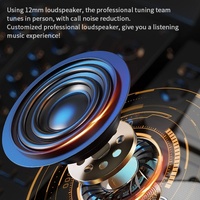 Wireless Bluetooth 5.3 Earphones - Black Ipx6 Edc thumbnail