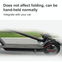 Xiaomi M365 Electric Scooter Front Hook Holder - Hawk Design - Black thumbnail