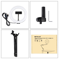 7.9 Ring Light with Usb 3 Modes Dual Colour Phone Clamp thumbnail