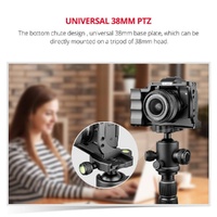 Video Camera Cage Stabilizer For Canon Eos M50 - Black thumbnail