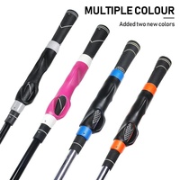 Universal Golf Grip Corrector for Beginners - Training Exerciser - Black thumbnail