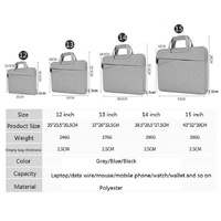 Large-capacity Laptop Liner Bag for Business - 13 Inch - Gray thumbnail