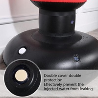 Vertical Inflatable Non-Tumbler Boxing Column - 160Cm Height - Black thumbnail