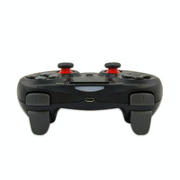 Wireless Bluetooth Game Controller for Ps4 - Rubberized - Black B thumbnail