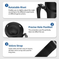 Pair of Silicone Vr Handle Cases for Meta Quest Pro - Red thumbnail