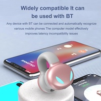 Wireless Sport Earbuds with Comfort Fit - no Ear Pain - Pink thumbnail