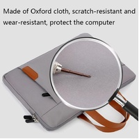 Lightweight Portable Laptop Liner Bag - Fits 14 / 14.6 Inch - Blue thumbnail