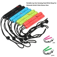 Joy Con Wrist Lanyard Pair for Nintendo Switch Gaming - Cyan thumbnail