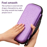 Nintendo Switch Storage Bag with Dragon Claw Pattern - Purple thumbnail