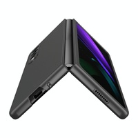 Foldable Metal-look Phone Case for Samsung Galaxy z Fold 4 - Green thumbnail