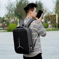 Waterproof Business Laptop Backpack with Usb Port - Multifunctional - Pink - 15 Inch thumbnail