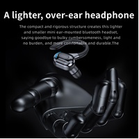 Wireless Bluetooth Earphones with Charging Case - F8 - Blue Double Ear thumbnail
