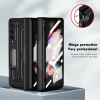 Shockproof Secure Hinge Phone Case for Samsung Galaxy z Fold 4 5g - Green thumbnail