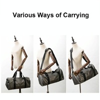 Waterproof Gym Bag - Compact and Durable - Grey thumbnail