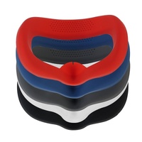 Silicone Vr Eye Mask Lens Cover Set for Oculus Quest 2 - Navy Blue thumbnail