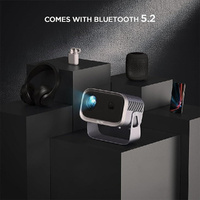 Compact Smart Home Theater Projector - Portable - Android 4K Hd Version thumbnail