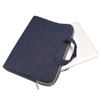 Portable 11.6 Laptop Bag - Dark Blue Handheld thumbnail