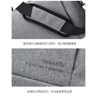 13 Oxford Cloth Laptop Backpack for Event - Black - Light Gray thumbnail