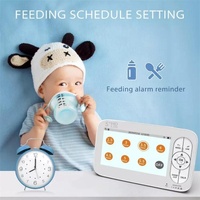 5 Wireless Video Baby Monitor With 5 Screen And Built-In Camera thumbnail