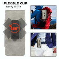 Leather Folding Phone Case for Samsung Galaxy z Fold 4 - Grey thumbnail