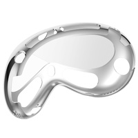 Vr Case for Apple Vision Pro - Electroplated Tpu - Transparent thumbnail