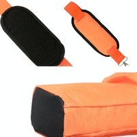 Portable Nylon Golf Bag - Lightweight and Durable - Orange thumbnail