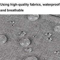 Waterproof Laptop Handbag - Large Capacity Shock-absorbing - Fits 14.1-15.4 Inches - Deep Sky Gray thumbnail