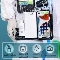 Waterproof Shoulder Messenger Bag For Sundries Phone Compatible - Green thumbnail