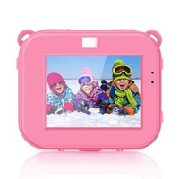 Waterproof 5.0mp Kids' Digital Camera with 1.77 Screen - G20 - Pink thumbnail