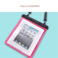Waterproof Single Shoulder Bag For Mobile Phone Small Objects Multipurpose Design - Rose Red thumbnail