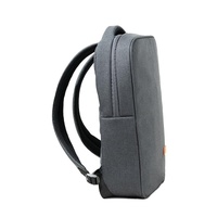 15 Inch Waterproof Laptop Handbag - Dark Gray Polyester thumbnail