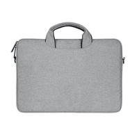 Waterproof Oxford Cloth One-Shoulder Handbag For 15.6 Laptops - Hidden Portable Strap - Dark Gray thumbnail