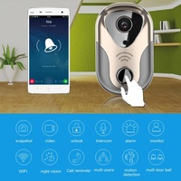 Smart Wifi Doorbell With Hd Intercom Night Vision & Micro Sd Support - Rose Gold thumbnail