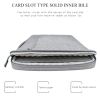 Waterproof Oxford Laptop Handbag With Trolley Strap - Grey thumbnail