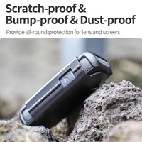 Transparent Black Sunnylife Lens Screen Protector for Insta360 X4 thumbnail